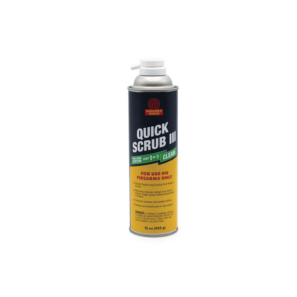 Cleaning Equipment Shooters Choice Quik Scrub III SHOOTERS CHOICE Q-SCRB III 15OZ